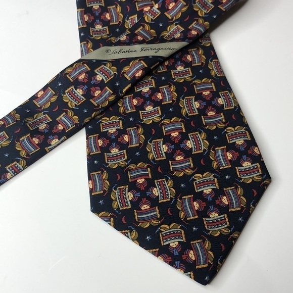 Ferragamo Aladdin & The Magic Carpet Tie - Picture 1 of 7